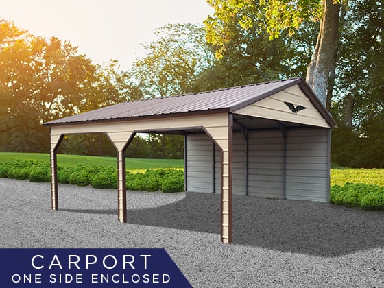 Steel Carports With Storage